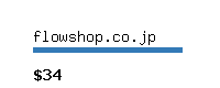 flowshop.co.jp Website value calculator