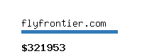 flyfrontier.com Website value calculator