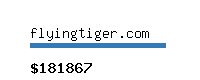 flyingtiger.com Website value calculator