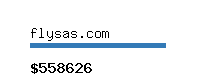 flysas.com Website value calculator