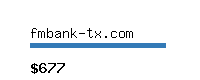 fmbank-tx.com Website value calculator