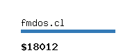 fmdos.cl Website value calculator