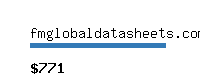 fmglobaldatasheets.com Website value calculator