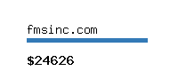fmsinc.com Website value calculator
