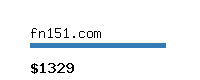 fn151.com Website value calculator