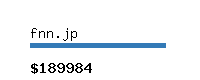 fnn.jp Website value calculator