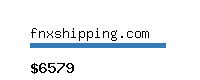 fnxshipping.com Website value calculator