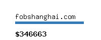 fobshanghai.com Website value calculator