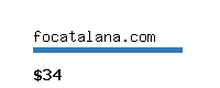 focatalana.com Website value calculator