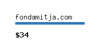 fondamitja.com Website value calculator