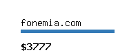 fonemia.com Website value calculator