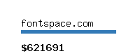 fontspace.com Website value calculator