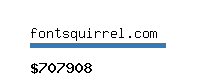 fontsquirrel.com Website value calculator