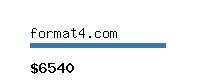 format4.com Website value calculator