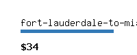 fort-lauderdale-to-miami.com Website value calculator