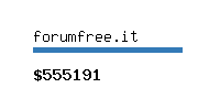 forumfree.it Website value calculator