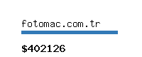 fotomac.com.tr Website value calculator