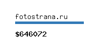 fotostrana.ru Website value calculator