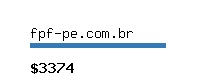 fpf-pe.com.br Website value calculator