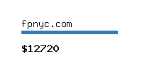 fpnyc.com Website value calculator