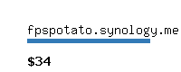 fpspotato.synology.me Website value calculator