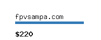 fpvsampa.com Website value calculator