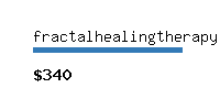 fractalhealingtherapy.com Website value calculator