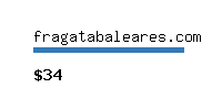 fragatabaleares.com Website value calculator