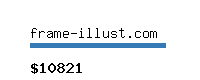 frame-illust.com Website value calculator