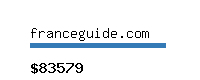 franceguide.com Website value calculator