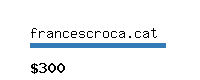 francescroca.cat Website value calculator