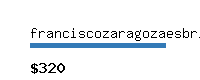 franciscozaragozaesbri.com Website value calculator