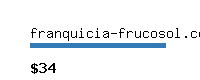 franquicia-frucosol.com Website value calculator