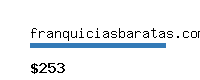 franquiciasbaratas.com Website value calculator