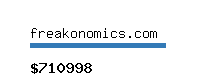 freakonomics.com Website value calculator