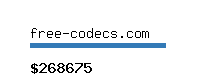 free-codecs.com Website value calculator