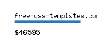 free-css-templates.com Website value calculator