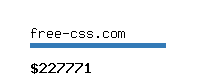 free-css.com Website value calculator