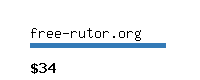 free-rutor.org Website value calculator
