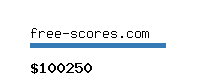 free-scores.com Website value calculator