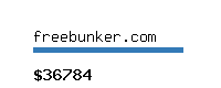 freebunker.com Website value calculator