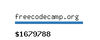 freecodecamp.org Website value calculator