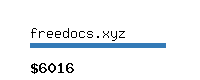 freedocs.xyz Website value calculator