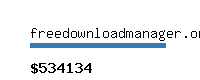 freedownloadmanager.org Website value calculator