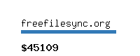 freefilesync.org Website value calculator