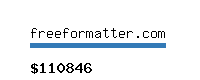 freeformatter.com Website value calculator