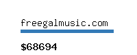 freegalmusic.com Website value calculator