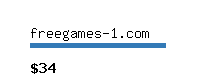 freegames-1.com Website value calculator