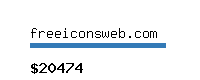 freeiconsweb.com Website value calculator