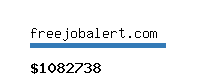 freejobalert.com Website value calculator